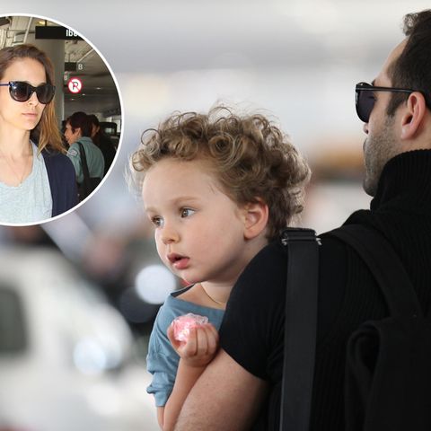 Natalie Portman, Benjamin Millepied und Sohn Aleph