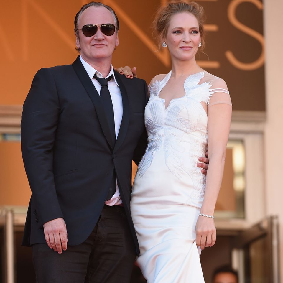 Quentin Tarantino + Uma Thurman