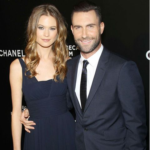 Adam Levine + Behati Prinsloo