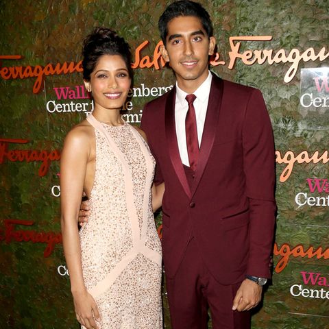 Freida Pinto + Dev Patel