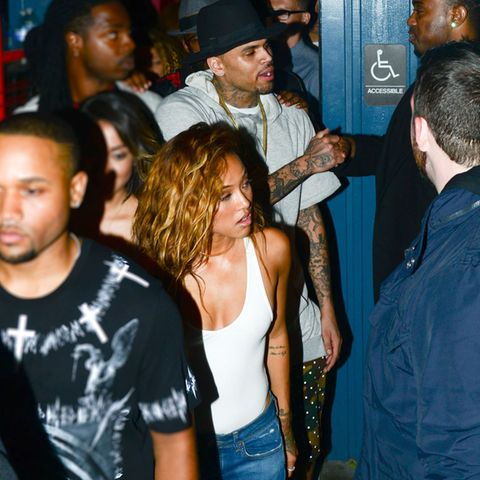 Chris Brown + Karrueche Tran