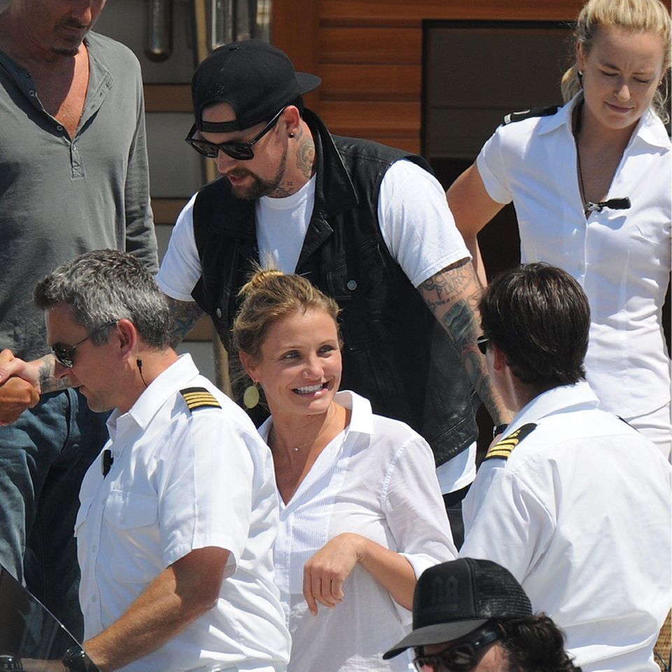 Cameron Diaz + Benji Madden