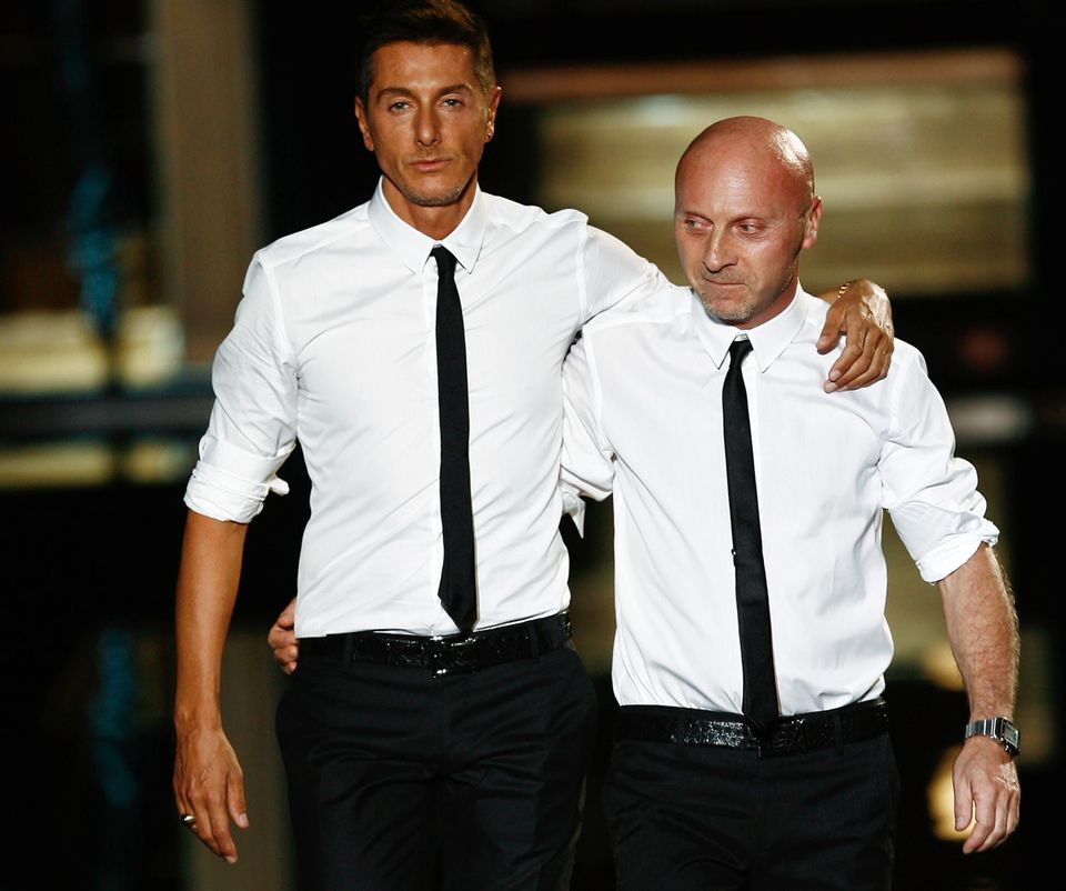 Elton John: Stefano Gabbana, Domenico Dolce Stefano Gabbana, Domenico Dolce
