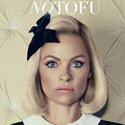 Pamela Anderson für das "No Tofu"-Magazin.