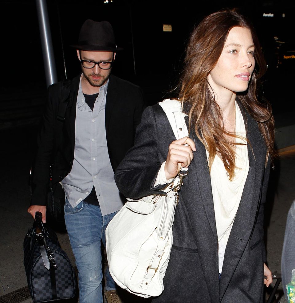 Justin Timberlake, 33, und Jessica Biel, 32, sind seit sieben Jahren ein Paar.