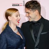 Frischgebackene Eltern: Seit zwei Jahren ist Scarlett Johansson mit dem französischen Journalisten Romain Dauriac zusammen.
