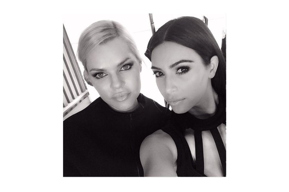 Kim Kardashian + Sophie Monk