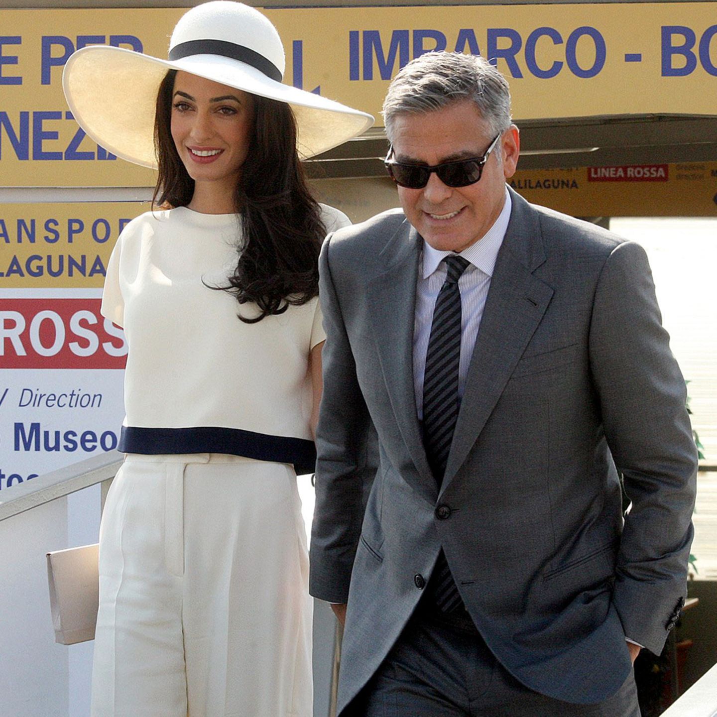 George Clooney + Amal Alamuddin