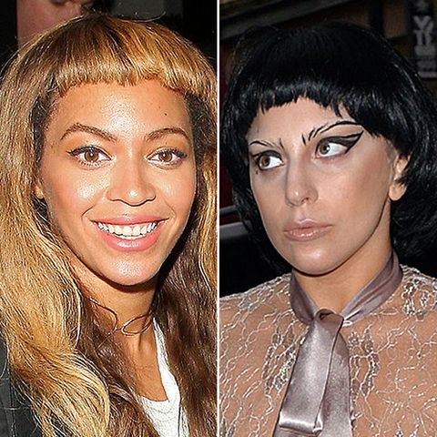 Beyoncé (li.) und Lady Gaga (re.)