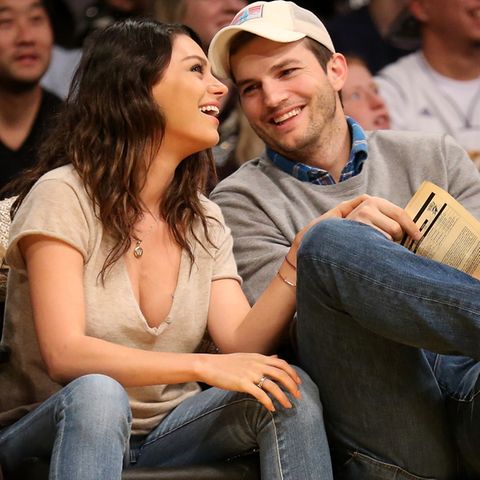 Mila Kunis + Ashton Kutcher