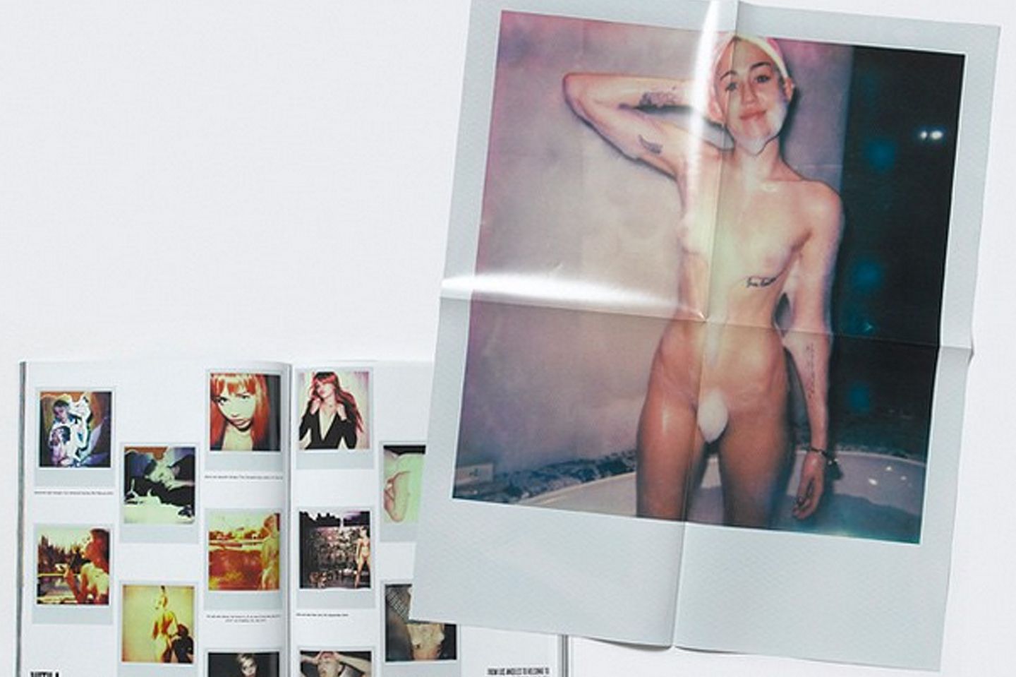 Dem "V Magazine" liegt ein Poster der nackten Miley Cyrus bei.