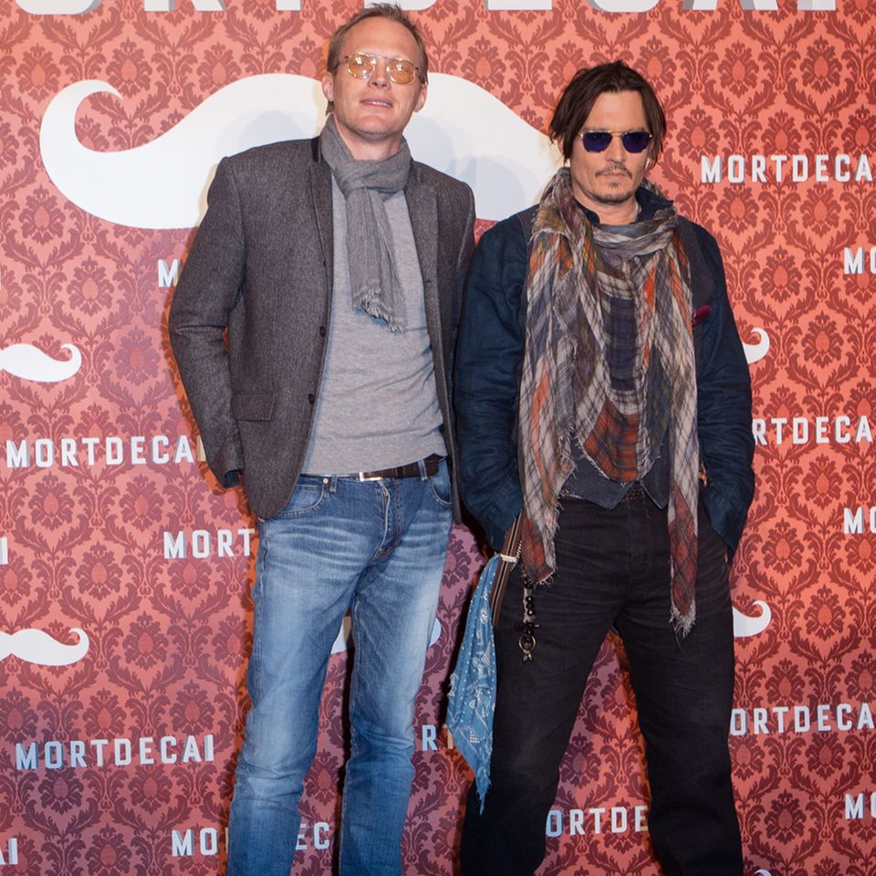 Paul Bettany + Johnny Depp