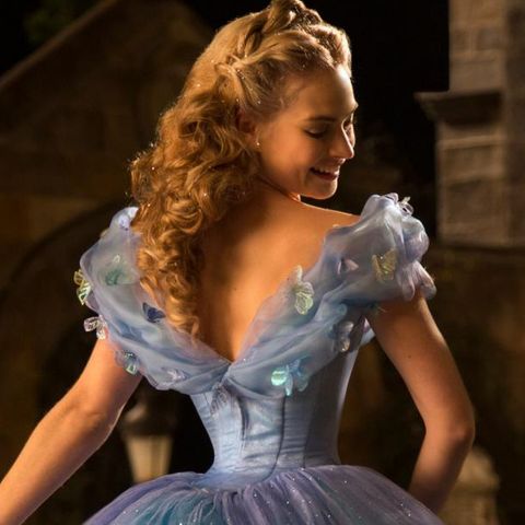 Cinderella gespielt von Lily James