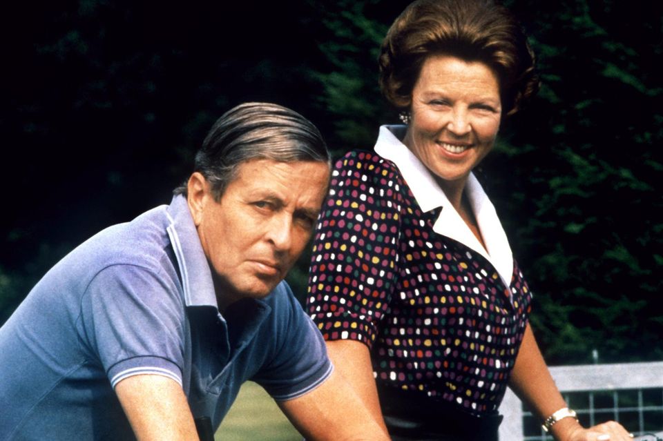 Willems Eltern Beatrix und Claus von Amsberg, der 2002 starb.