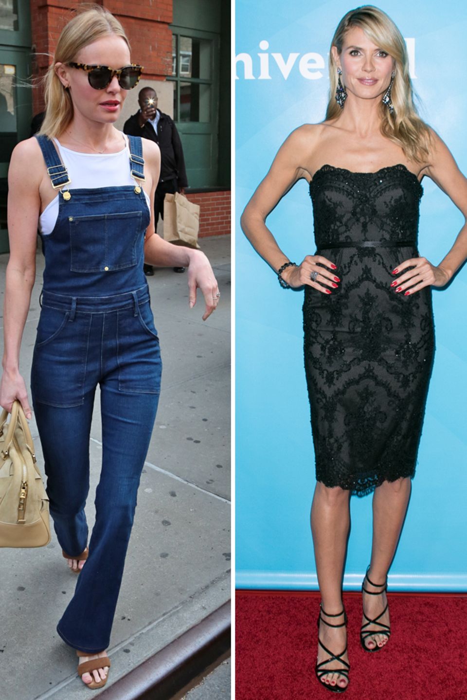 Kate Bosworth + Heidi Klum Kate Bosworth + Heidi Klum