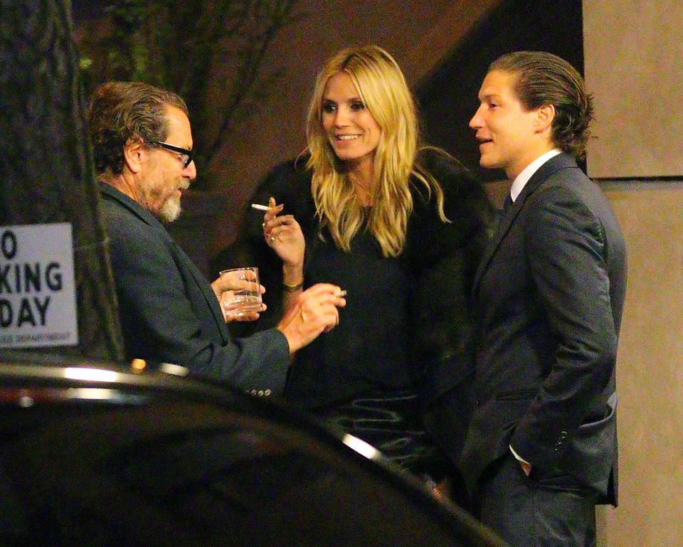 "GNTM"-Ajsa: Modelmama Heidi Klum ist selbst kein gutes Vorbild, wenn es ums Rauchen geht. Julian Schnabel, Heidi Klum, Vito Schnabel
