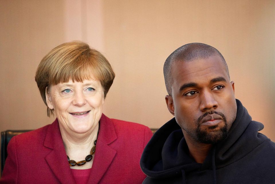 Angela Merkel, Kanye West