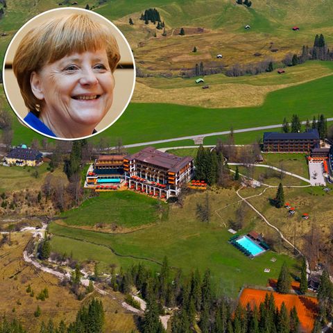 Schloss Elmau, Angela Merkel