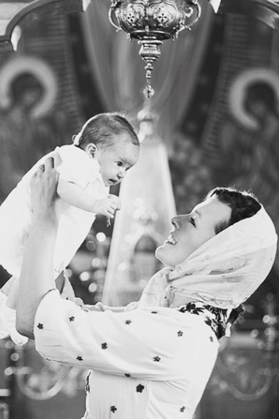 Milla Jovovich mit Baby Dashiel Edan Milla Jovovich mit Baby Dashiel Edan