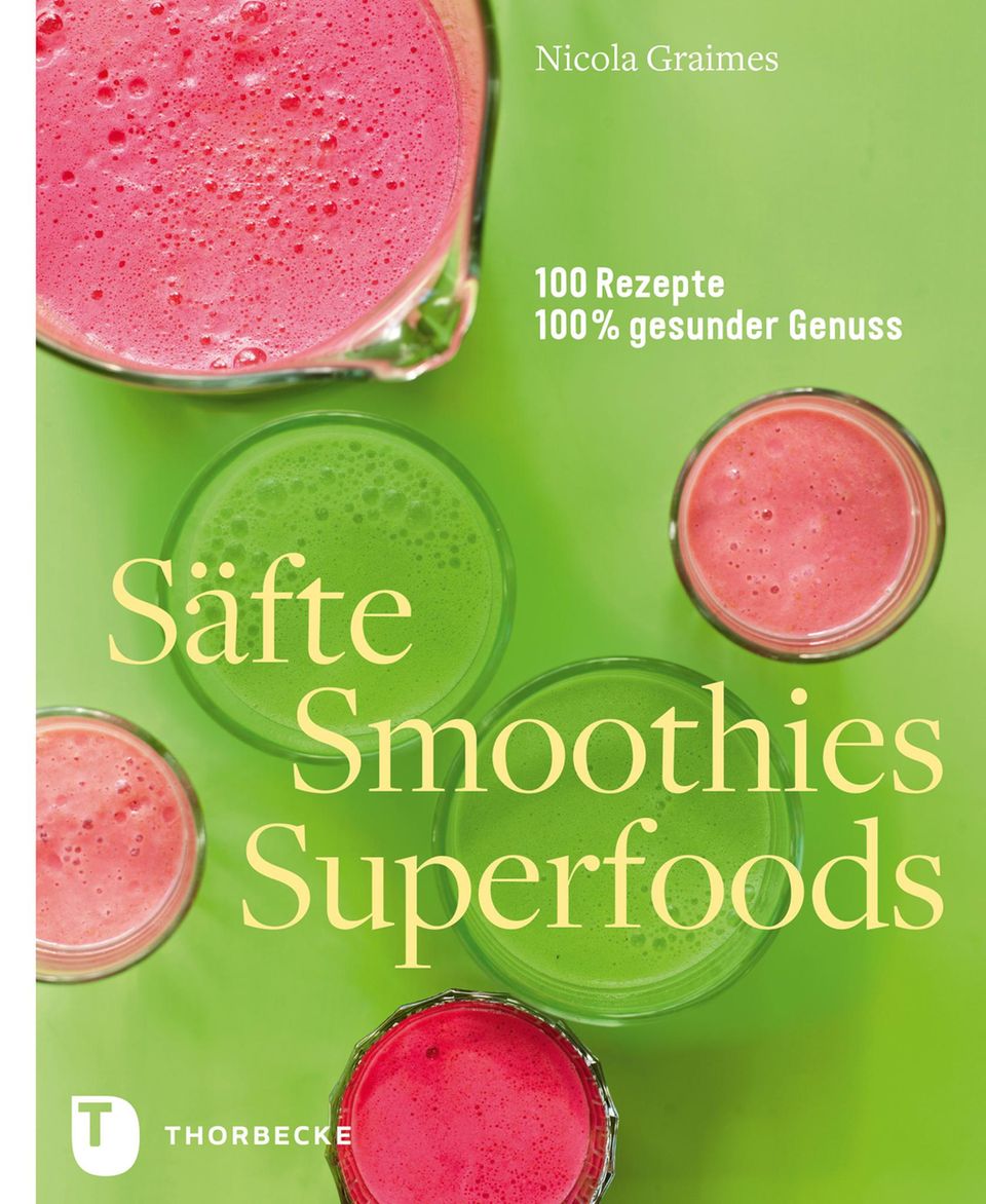 Das Buch " Säfte, Smoothies, Superfoods" von Nicola Graimes beinhaltet nicht nur tolle Rezepte, sondern birgt auch noch die ein oder andere Food-Inspiration.