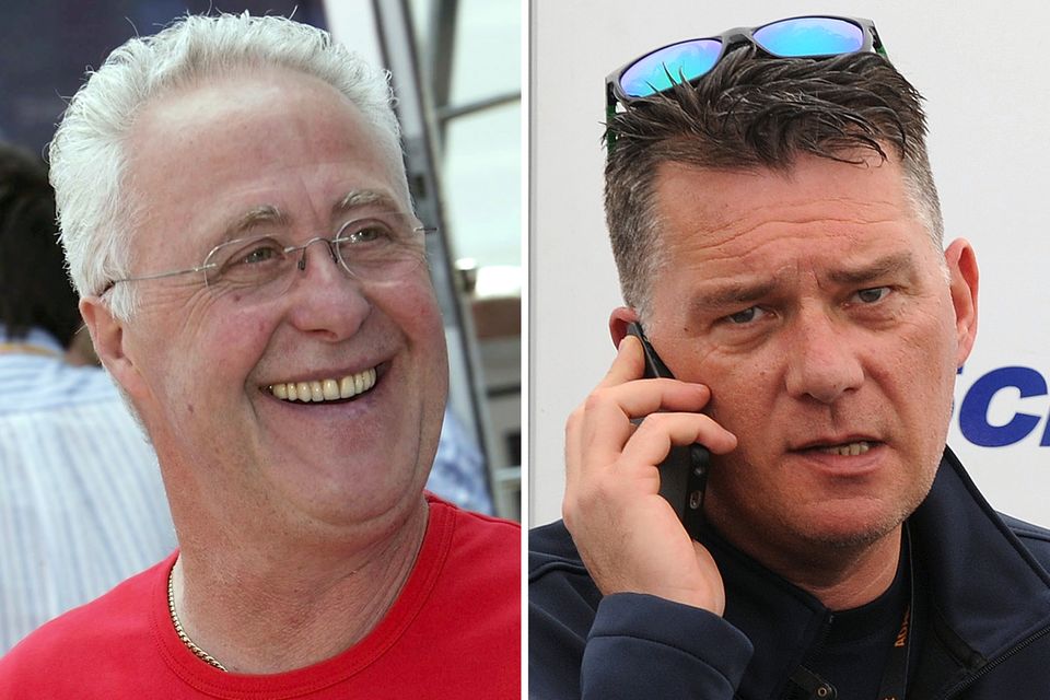 Die zwei Männer an Micks Seite: Opa Rolf (l.) und Peter Kaiser. Der langjährige Kumpel von Michael Schumacher ist einer der Betreuer von Mick.