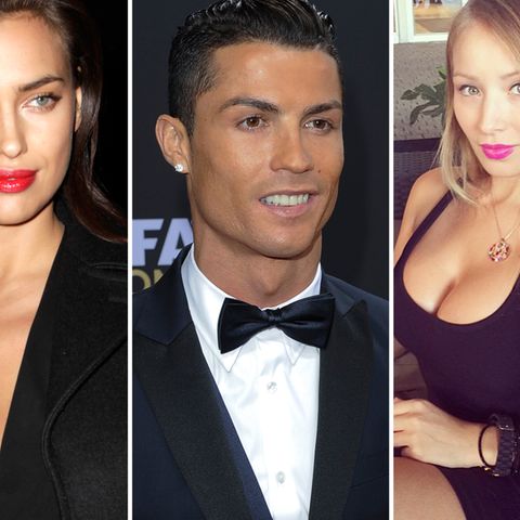 Cristiano Ronaldo, Irina Shayk, Daniella Chavez