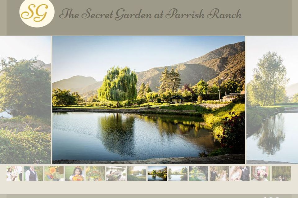 Ashton Kutcher + Mila Kunis: Naturbelassen und idyllisch: Im "Secret Garden" der "Parrish Ranch" sollen sich Mila Kunis und Ashton Kutcher geheiratet haben. Naturbelassen und idyllisch: Im "Secret Garden" der "Parrish Ranch" sollen sich Mila Kunis und Ashton Kutcher geheiratet haben.