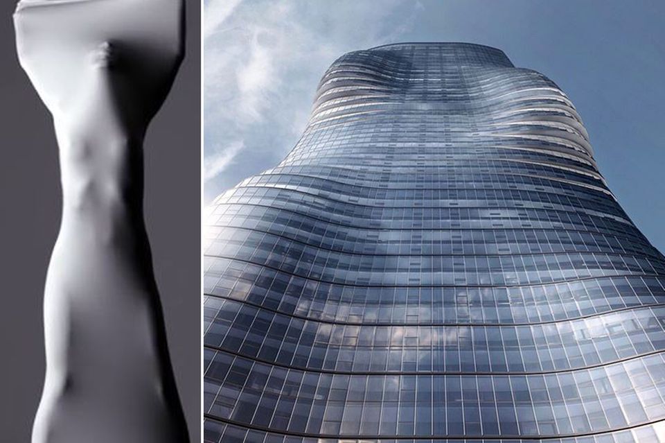 Beyoncé Knowles: Die erotische Tanzdarbietung im Video zu "Ghost" und die heißen Kurven von Beyoncé Knowles sind die Inspiration für den "Premier Tower", der in Melbourne errichtet werden soll. Die erotische Tanzdarbietung im Video zu "Ghost" und die heißen Kurven von Beyoncé Knowles sind die Inspiration für den "Premier Tower", der in Melbourne errichtet werden soll.