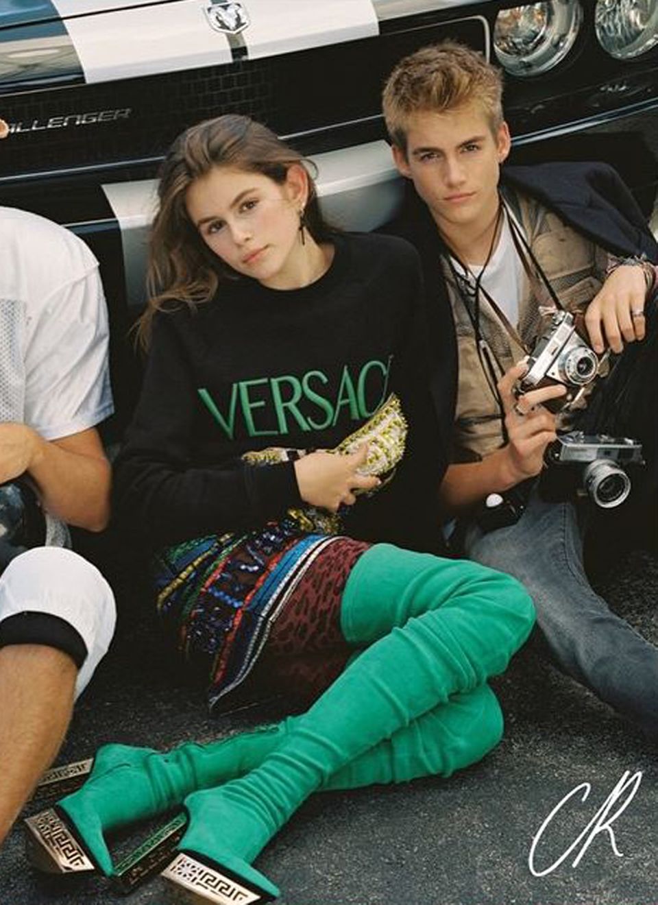 Cindy Crawford: Kaia und Presley Gerber Kaia und Presley Gerber