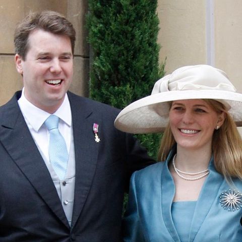 Hubertus Erbprinz von Sachsen-Coburg und Gotha und seine Frau, Erbprinzessin Kelly
