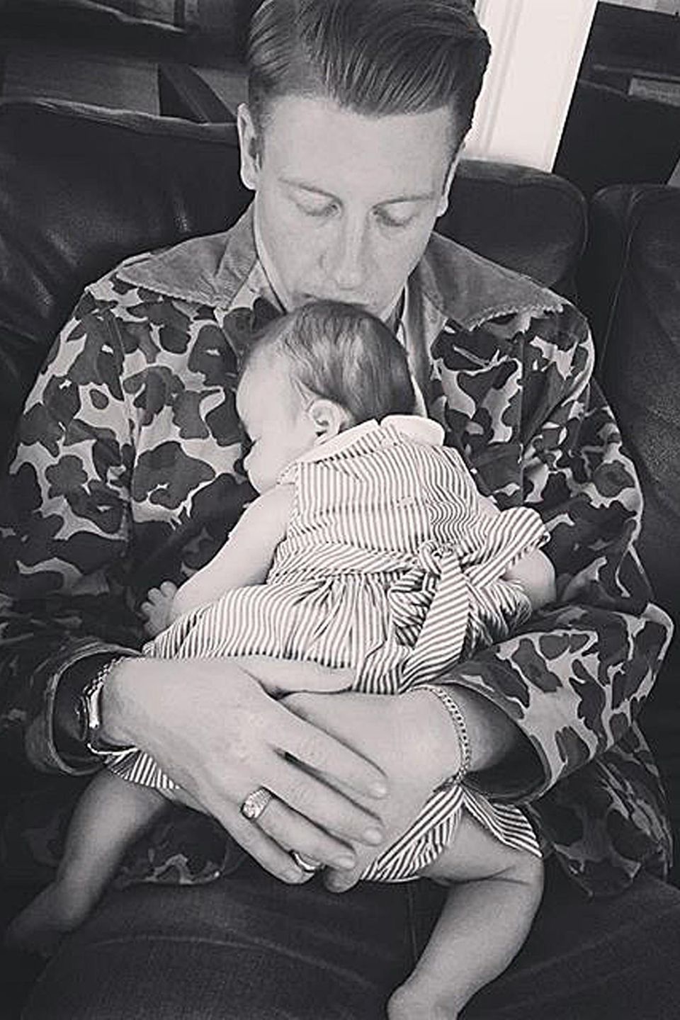 Macklemore mit seiner Tochter Sloane
