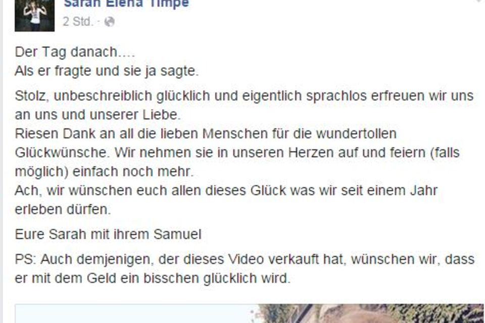 Samuel Koch + Sarah Elena Timpe: Sarah Elena Timpe Sarah Elena Timpe