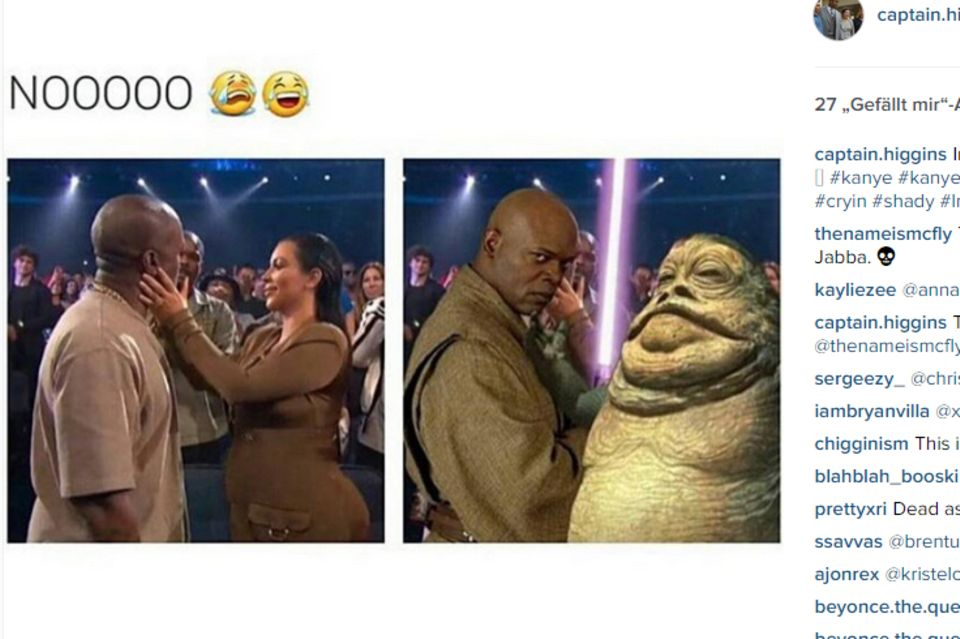 Kim Kardashian, Jabba the Hutt