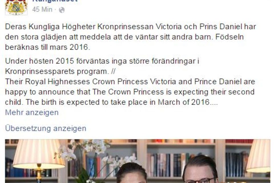 Kronprinzessin Victoria von Schweden, Prinzessin Estelle von Schweden, Prinz Daniel von Schweden