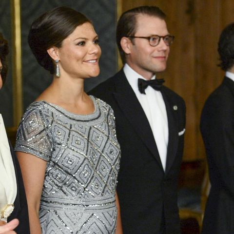 König Carl Gustaf, Königin Silvia, Prinzessin Victoria und Prinz Daniel