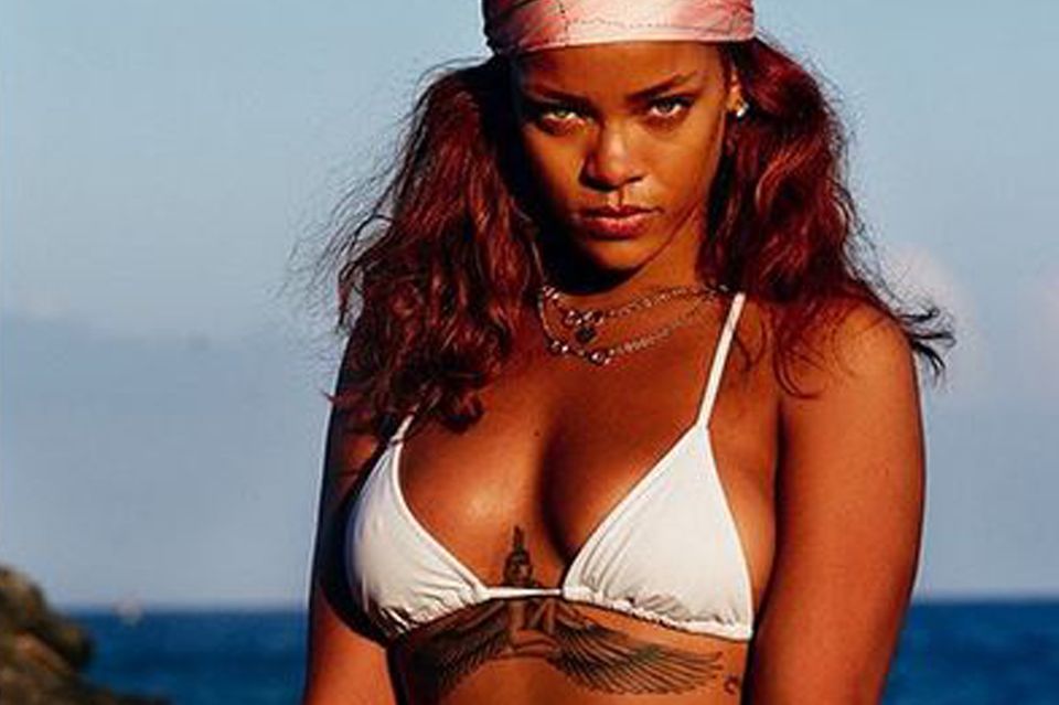 Auch Rihanna macht den Social-Media-Trend mit.