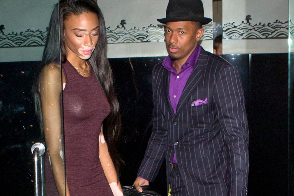 Winnie Harlow + Nick Cannon: Winnie Harlow und Nick Cannon verlassen gemeinsam das Restaurant "Mr Chow" in Beverly Hills Winnie Harlow und Nick Cannon verlassen gemeinsam das Restaurant "Mr Chow" in Beverly Hills