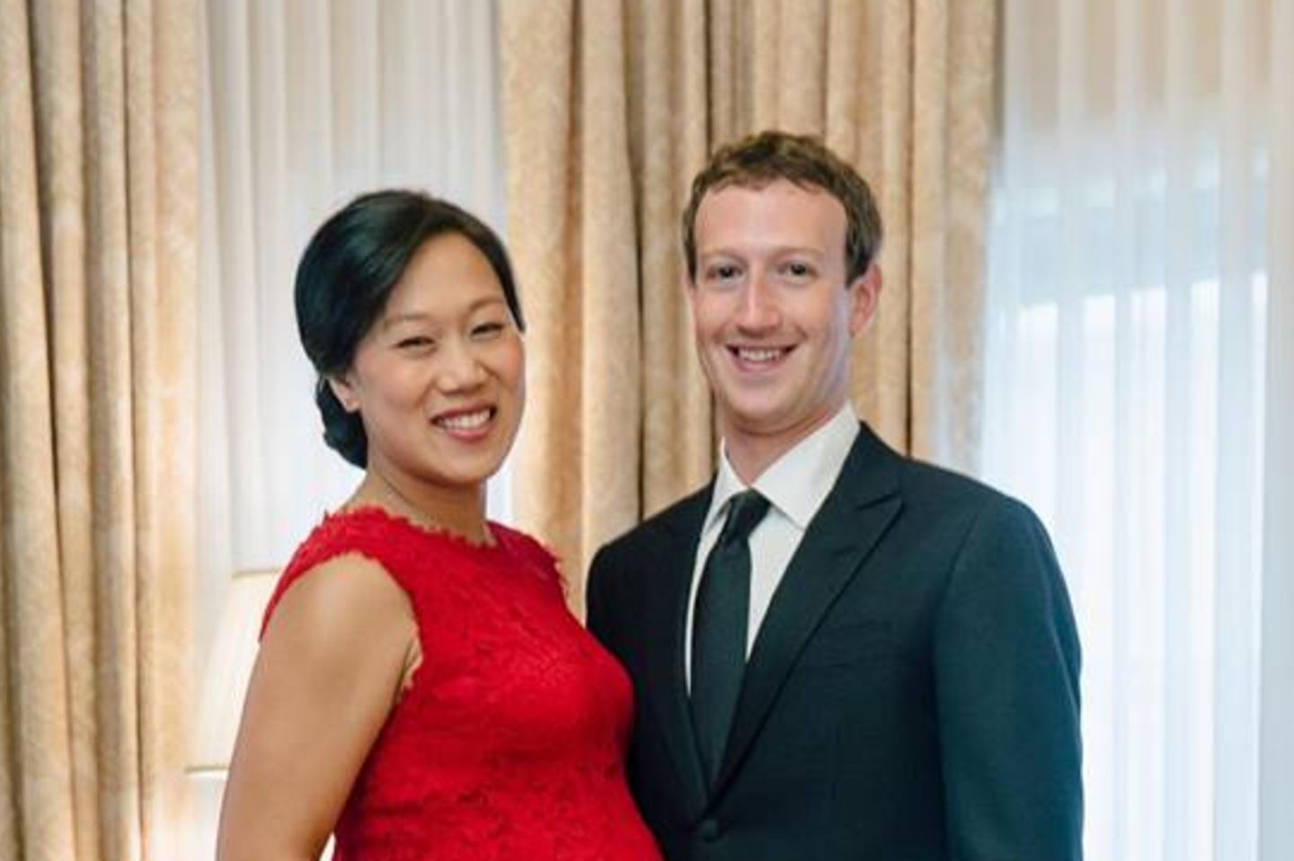 Mark Zuckerberg Priscilla Chan Erster Auftritt Mit Babybauch Gala De