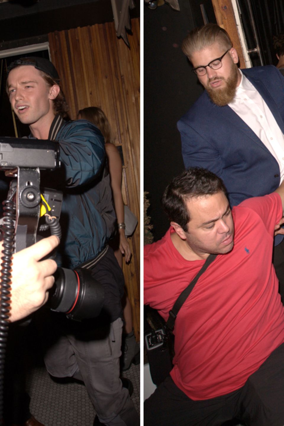 Als Patrick Schwarzenegger am Wochenende bei der Partylocation "The Nice Guy" ankommt, legt er sich mit einem Fotografen an. Der Paparazzo zieht den Kürzeren: Er wird geschubst und fällt hin. Als Patrick Schwarzenegger am Wochenende bei der Partylocation "The Nice Guy" ankommt, legt er sich mit einem Fotografen an. Der Paparazzo zieht den Kürzeren: Er wird geschubst und fällt hin.