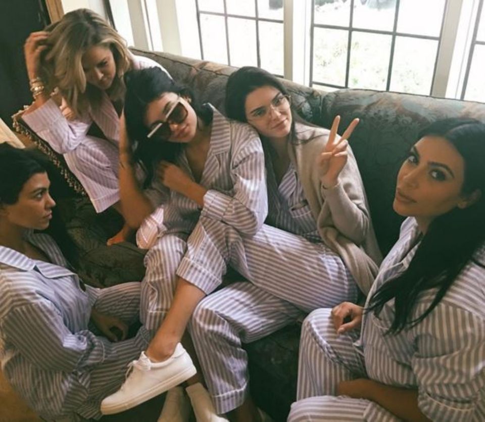 Kim, Kourtney + Khloé Kardashian, Kylie + Kendall Jenner