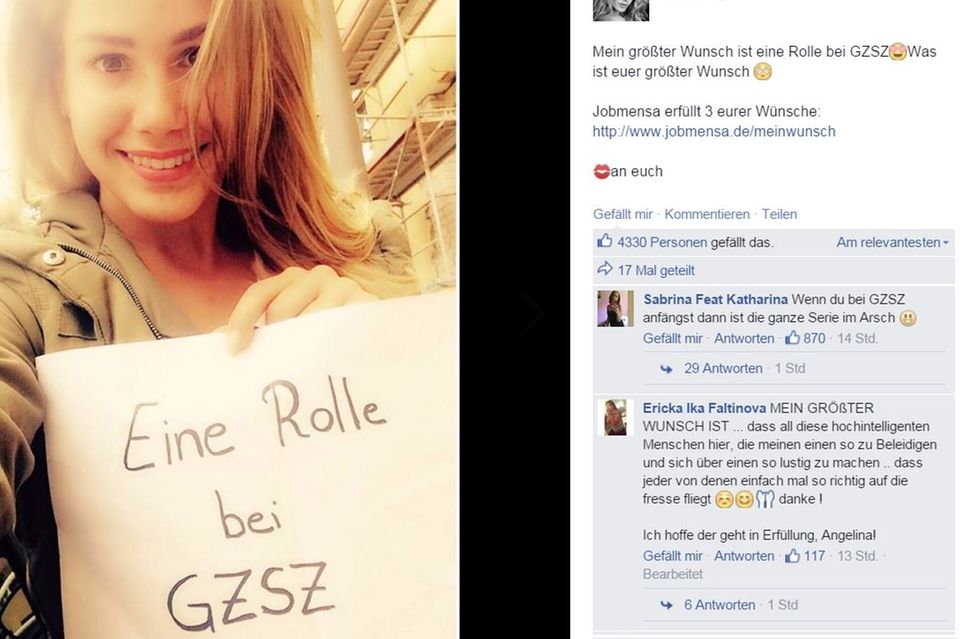 Angelina Heger: Angelinas großer Wunsch kommt bei vielen Fans leider nicht so gut an, wie sie vermutlich eigentlich gehofft hatte. Angelina Heger