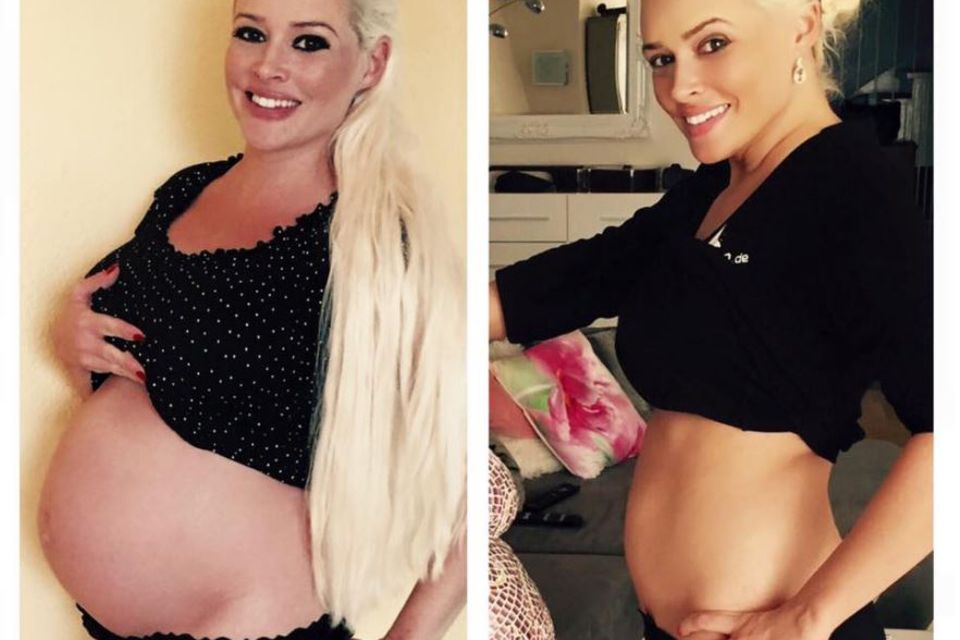 Voller Stolz postete Daniela Katzenberger ein Foto ihres After-Baby-Bodys. Ganze 18 von 20 zugenommenen Kilos hat sie nach knapp drei Monaten schon wieder abtrainiert.