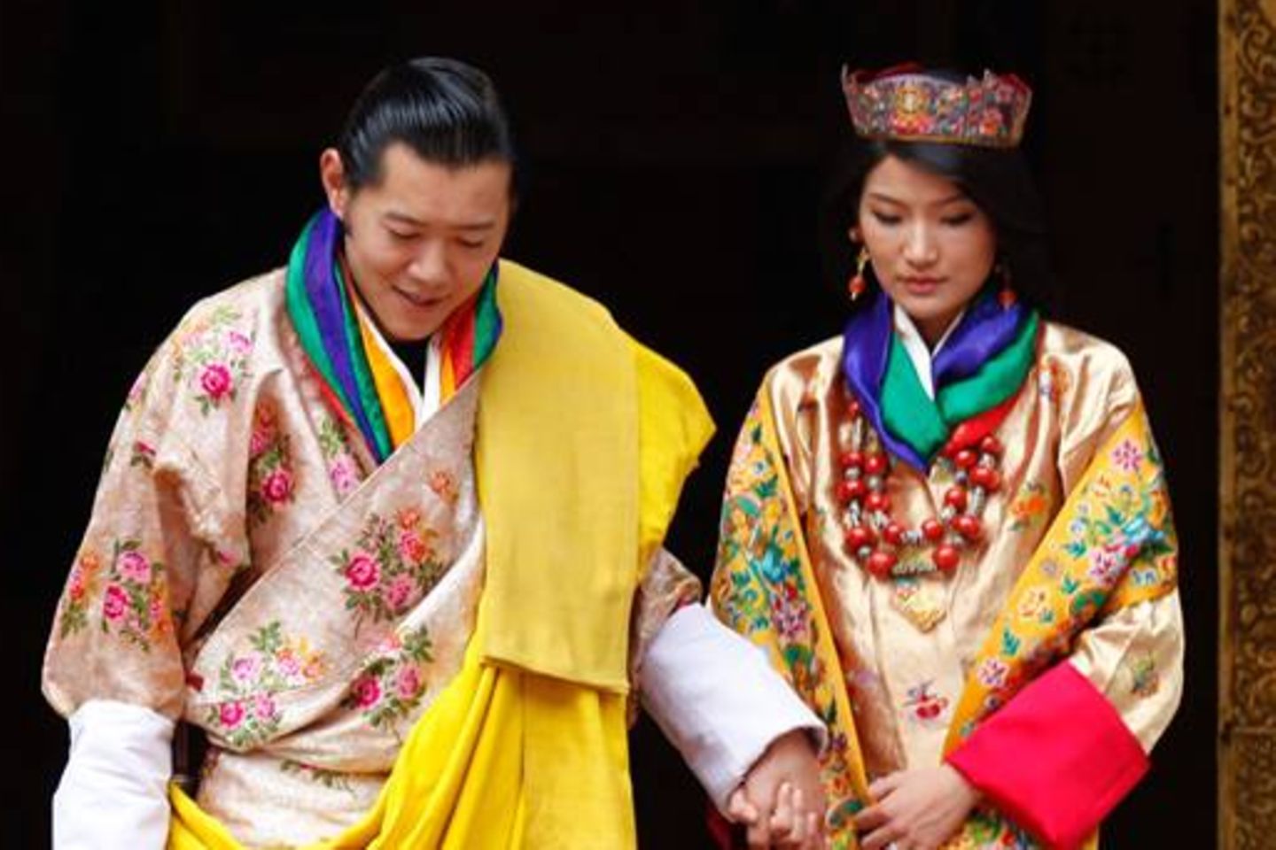 König Jigme, Königin Jetsun von Bhutan
