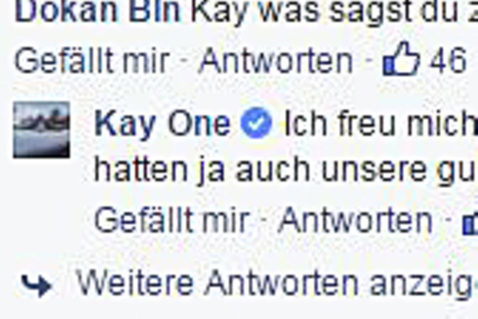 Kay One: Jetzt äußert er sich zum Liebes-Comeback Kay One: Jetzt äußert er sich zum Liebes-Comeback