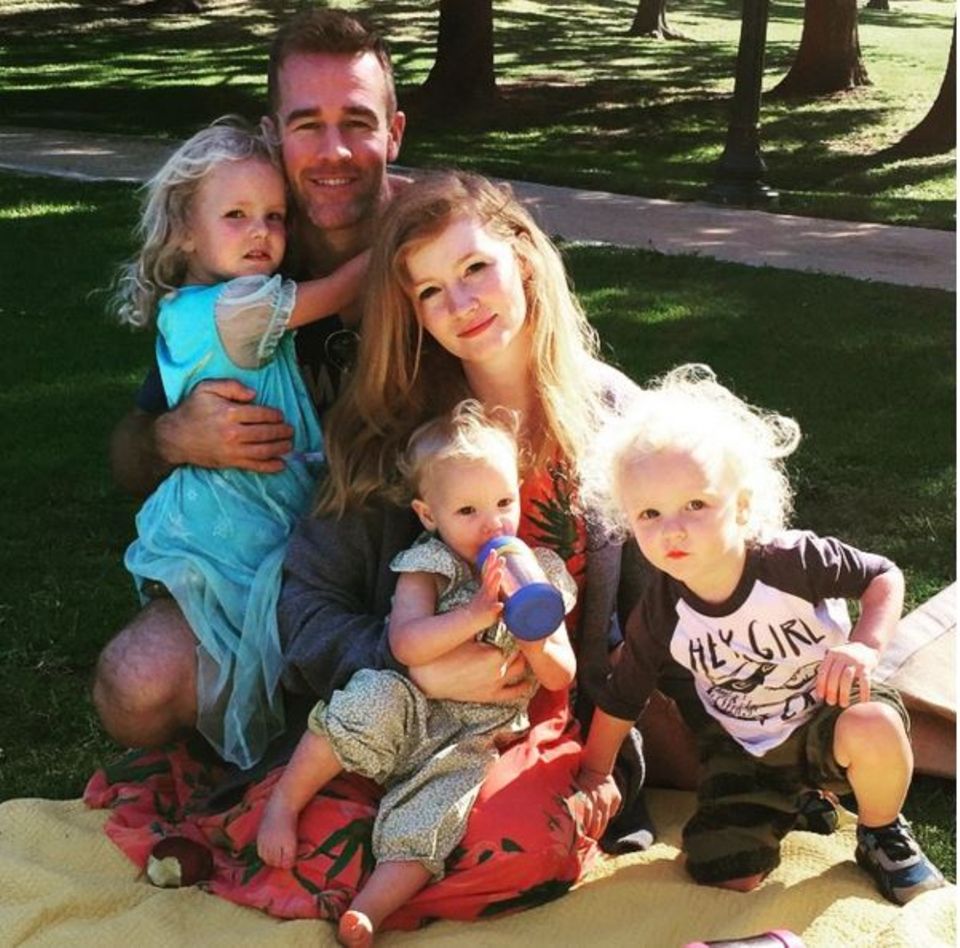 James van der Beek: Olivia, James, Kimberly, Annabel und Joshua van der Beek Olivia, James, Kimberly, Annabel und Joshua van der Beek