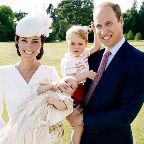 Herzogin Catherine, Prinz William, Prinzessin Charlotte, Prinz George