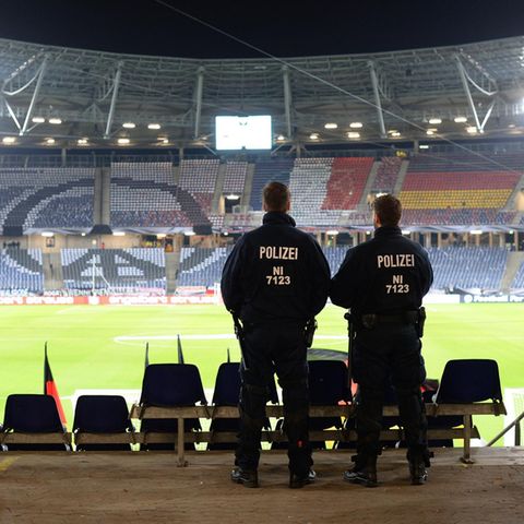 Das Stadion in Hannover wurde evakuiert.