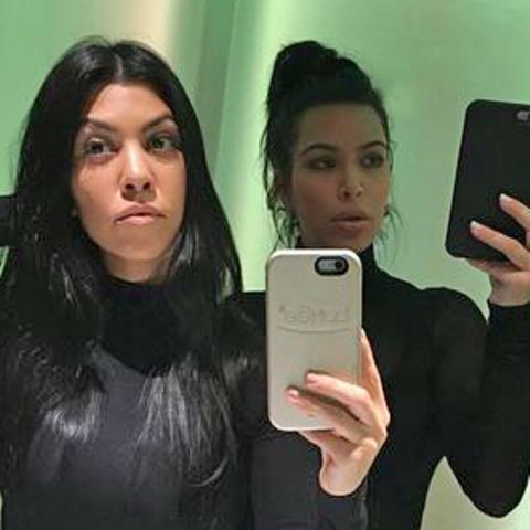 Kourtney + Kim Kardashian