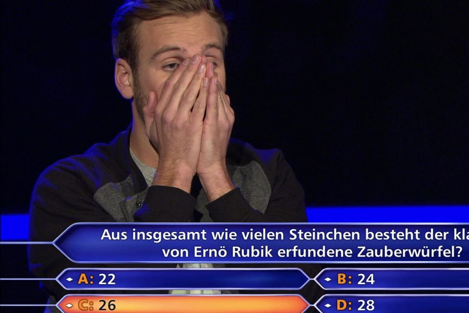 Leon Windscheid bei der Millionen-Frage