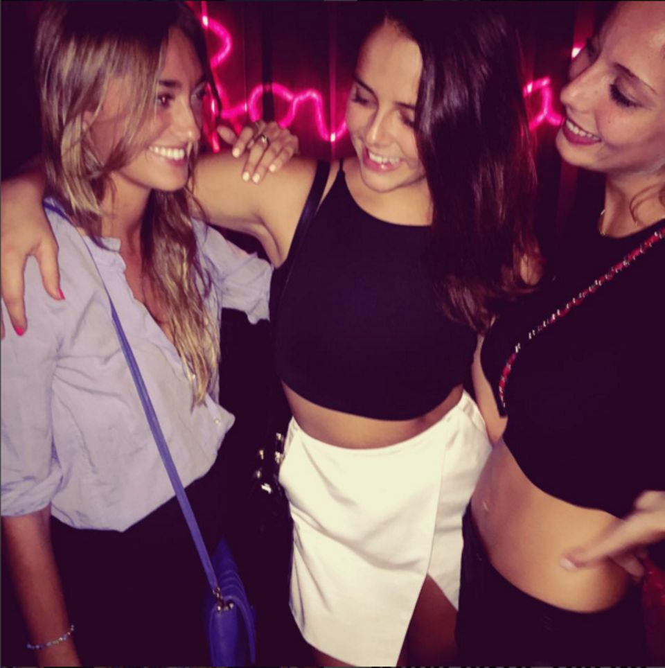Pauline Ducruet: Pauline mit Freundinnen Pauline mit Freundinnen